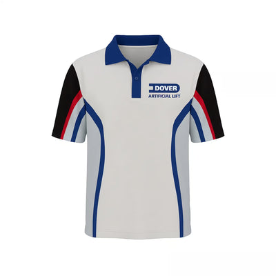 Custom Sublimated Unisex Short Sleeve Polo – Side Split