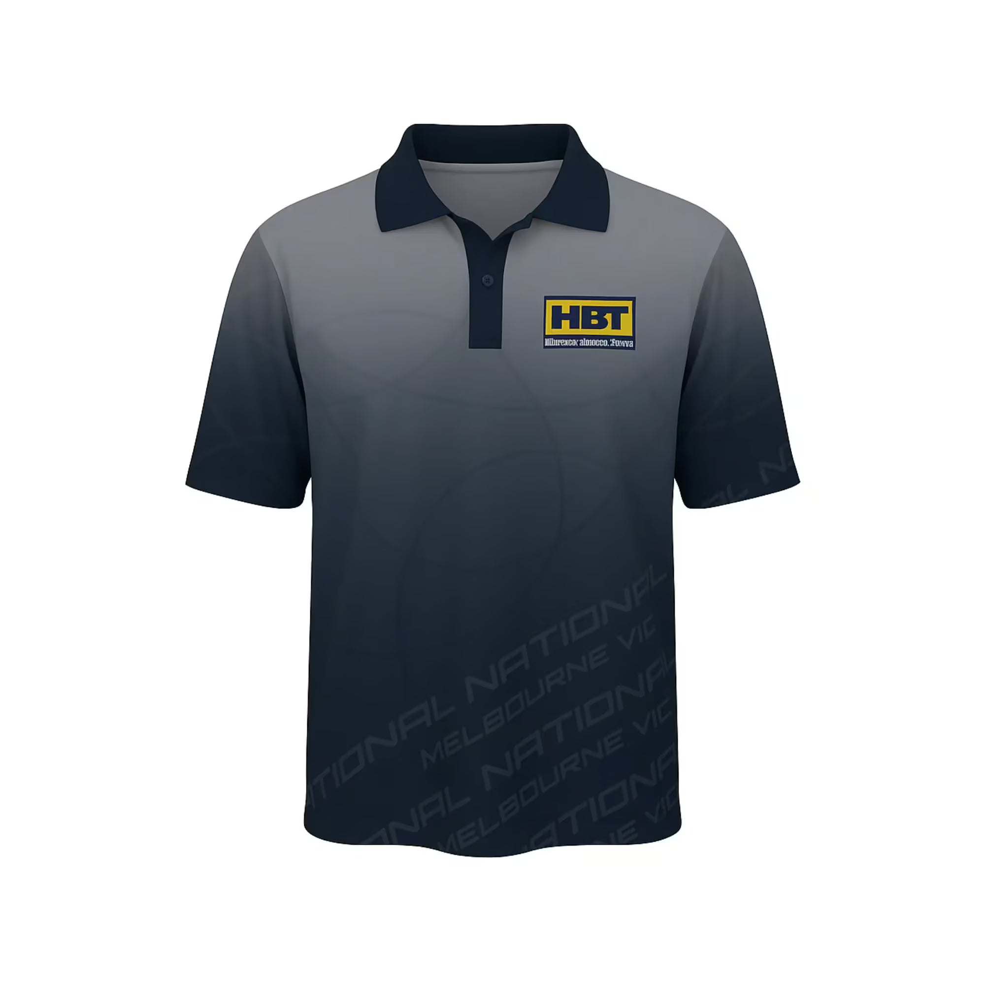 Custom Sublimated Unisex Short Sleeve Polo – Side Split