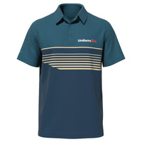 Custom Sublimated Unisex Short Sleeve Polo – Side Split