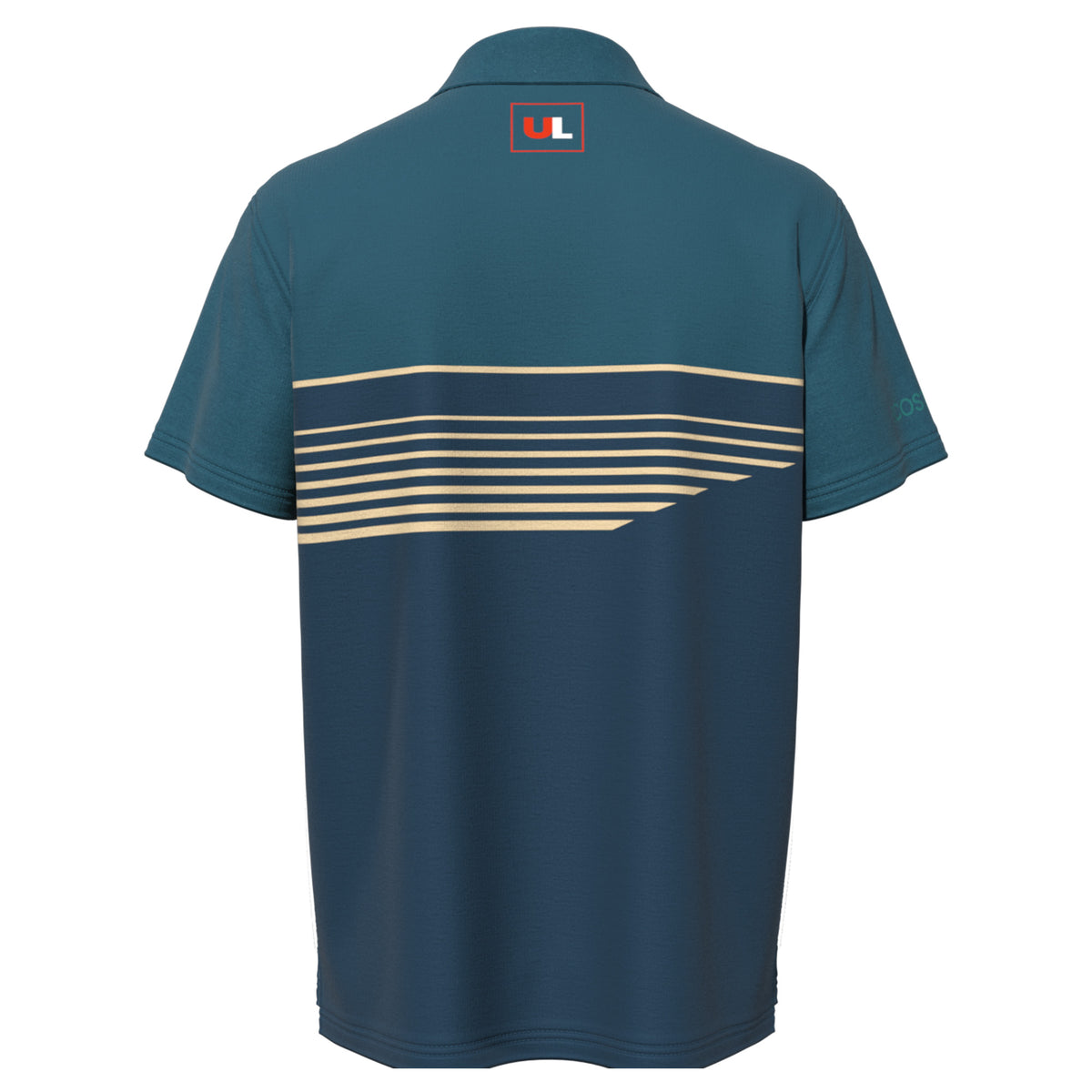 Custom Sublimated Unisex Short Sleeve Polo – Side Split