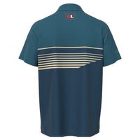 Custom Sublimated Unisex Short Sleeve Polo – Side Split