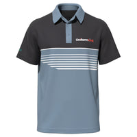 Custom Sublimated Unisex Short Sleeve Polo – Side Split
