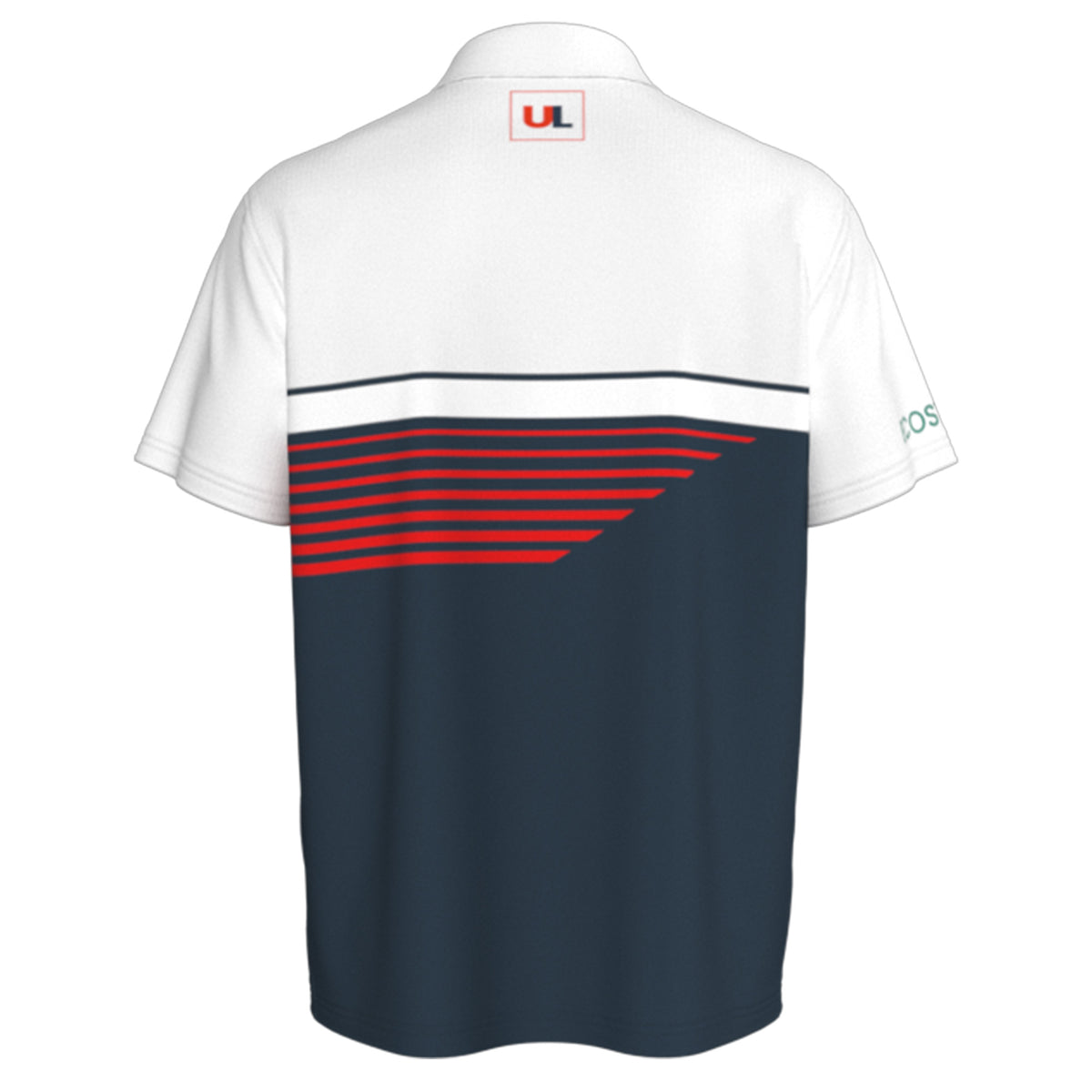 Custom Sublimated Unisex Short Sleeve Polo – Side Split