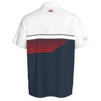 Custom Sublimated Unisex Short Sleeve Polo – Side Split