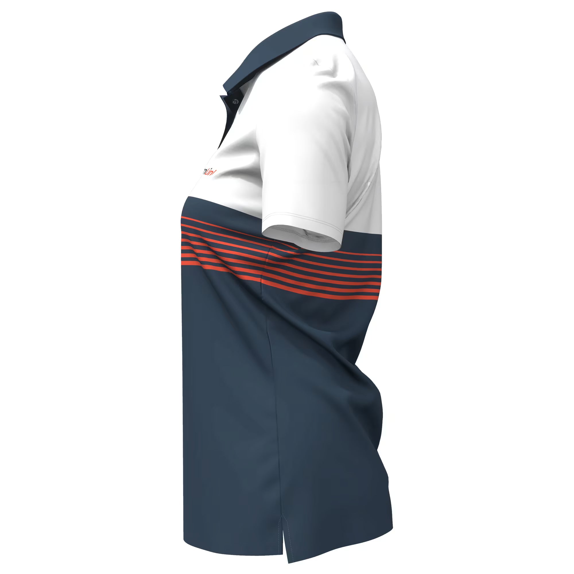 Custom Sublimated Women’s Short Sleeve Polo – Side Split - Product Image | Uniform Link