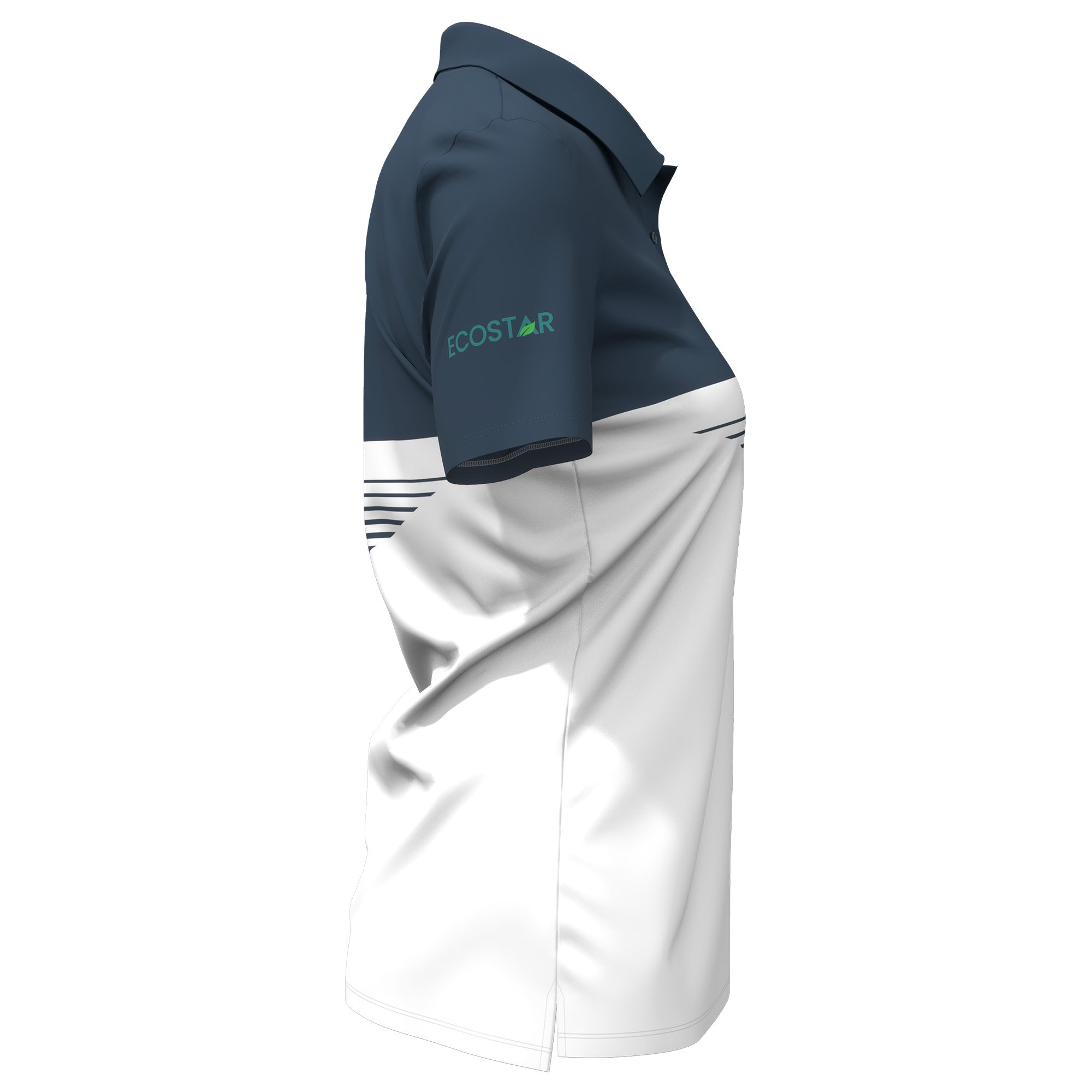 Custom Sublimated Women’s Short Sleeve Polo – Side Split