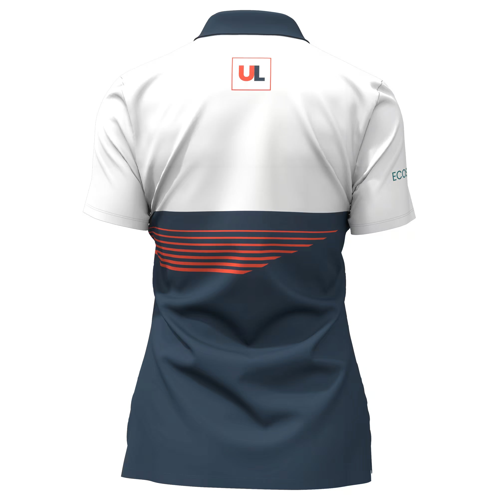 Custom Sublimated Women’s Short Sleeve Polo – Side Split - Product Image | Uniform Link