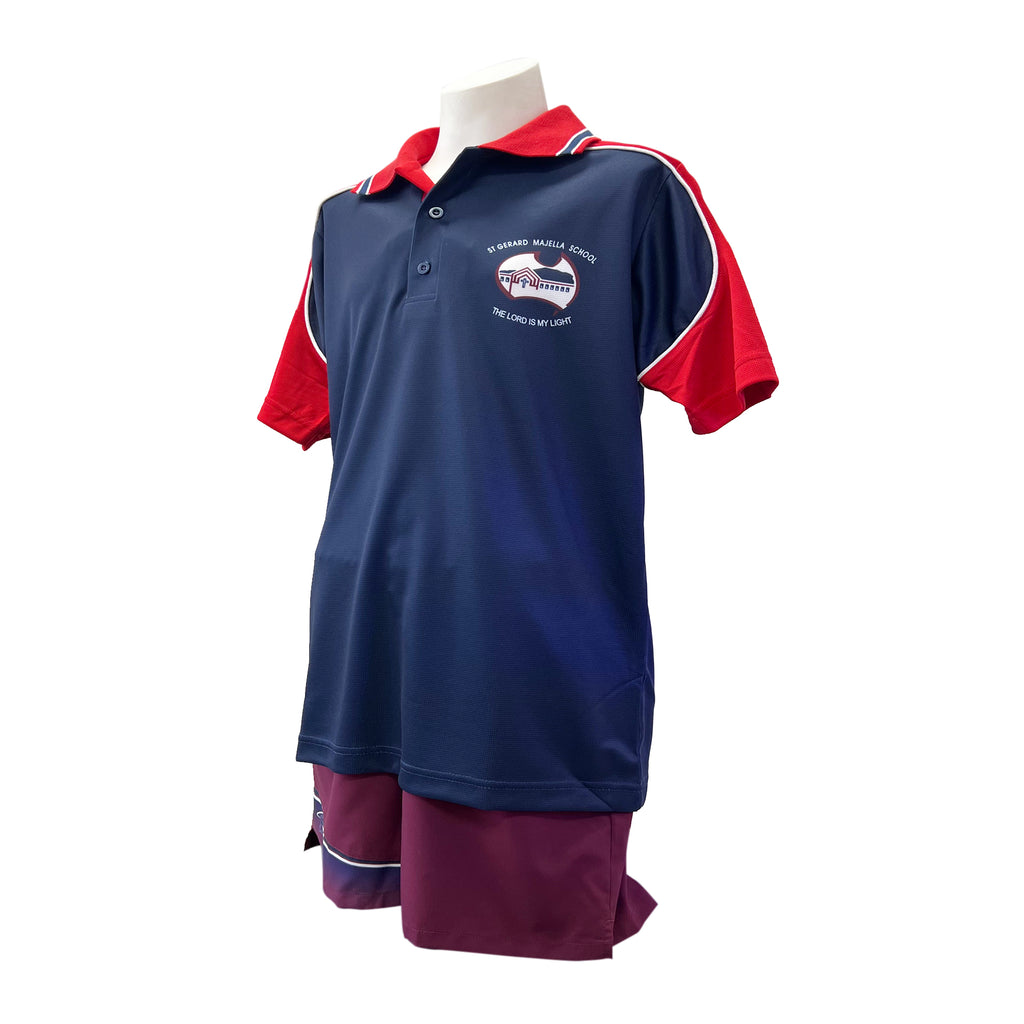 St Gerard Majella School Sports Polo Red