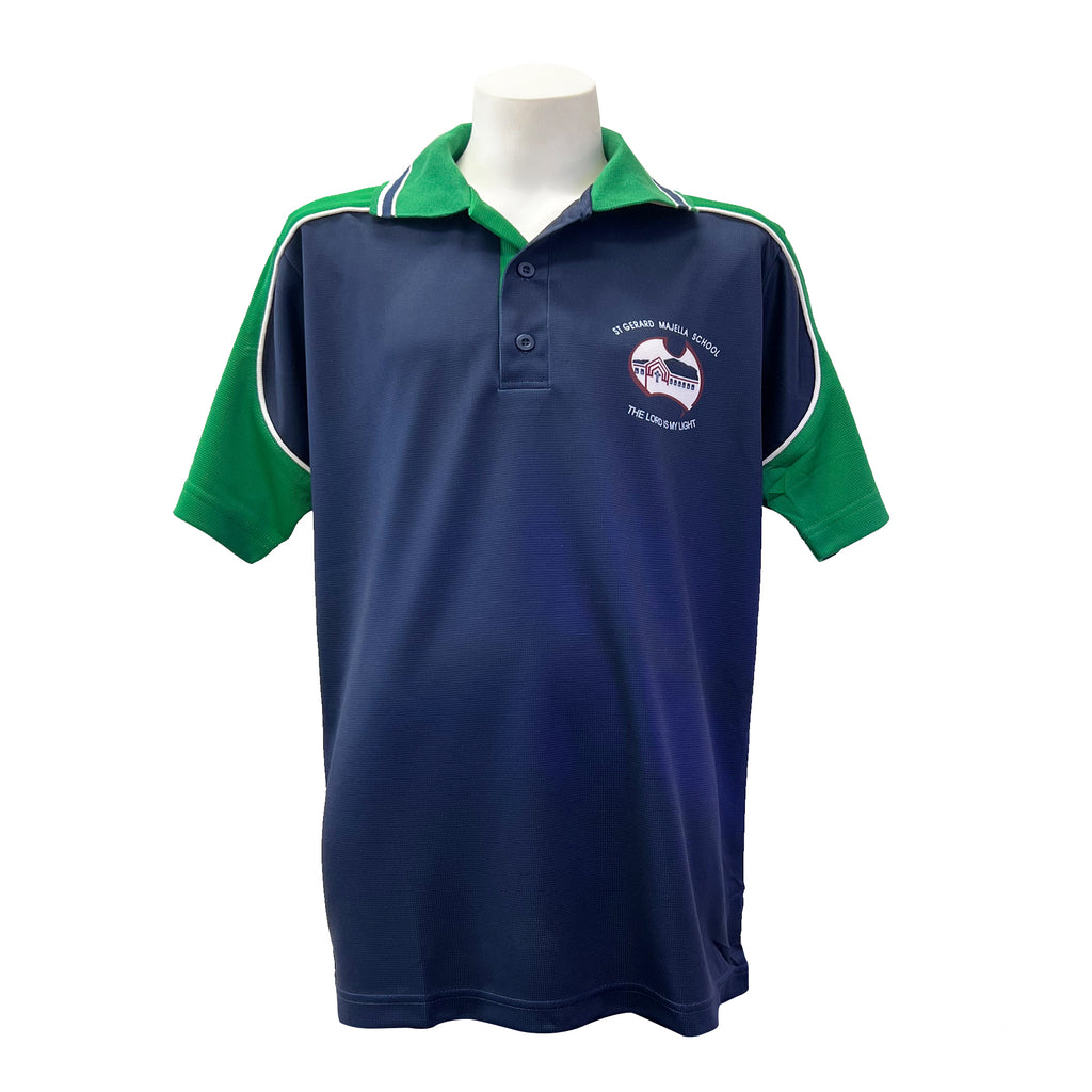 St Gerard Majella School Sports Polo Emerald