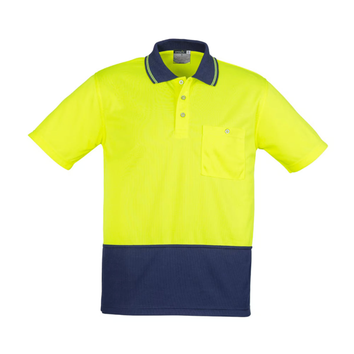 Unisex Hi Vis Basic Short Sleeve Polo - Syzmik - Product Image | Uniform Link