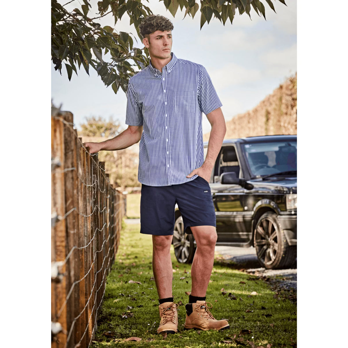 Mens Lightweight Outdoor Short - Syzmik - Product Image | Uniform Link