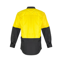 Mens Rugged Cooling Hi Vis Long Sleeve Shirt - Syzmik - Product Image | Uniform Link