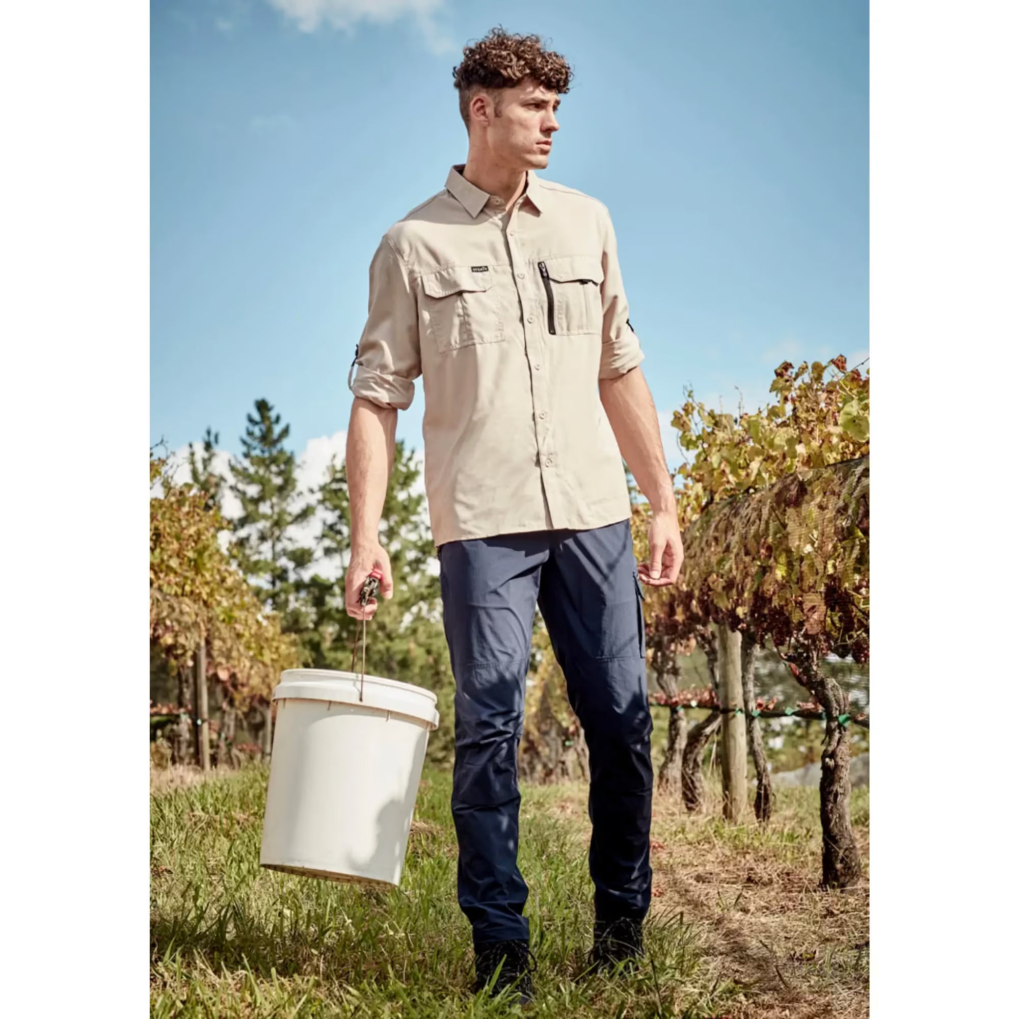 Mens Long Sleeve Outdoor Shirt - Syzmik - Product Image | Uniform Link