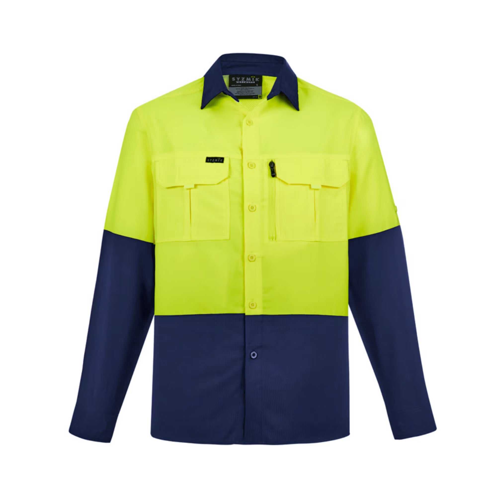 Essentials L/S HV Outdoor Shirt - Syzmik - Product Image | Uniform Link