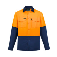 Essentials L/S HV Outdoor Shirt - Syzmik