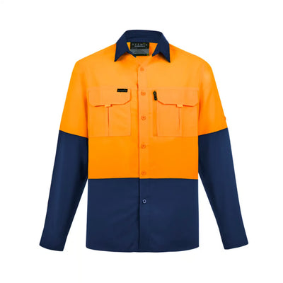 Essentials L/S HV Outdoor Shirt - Syzmik