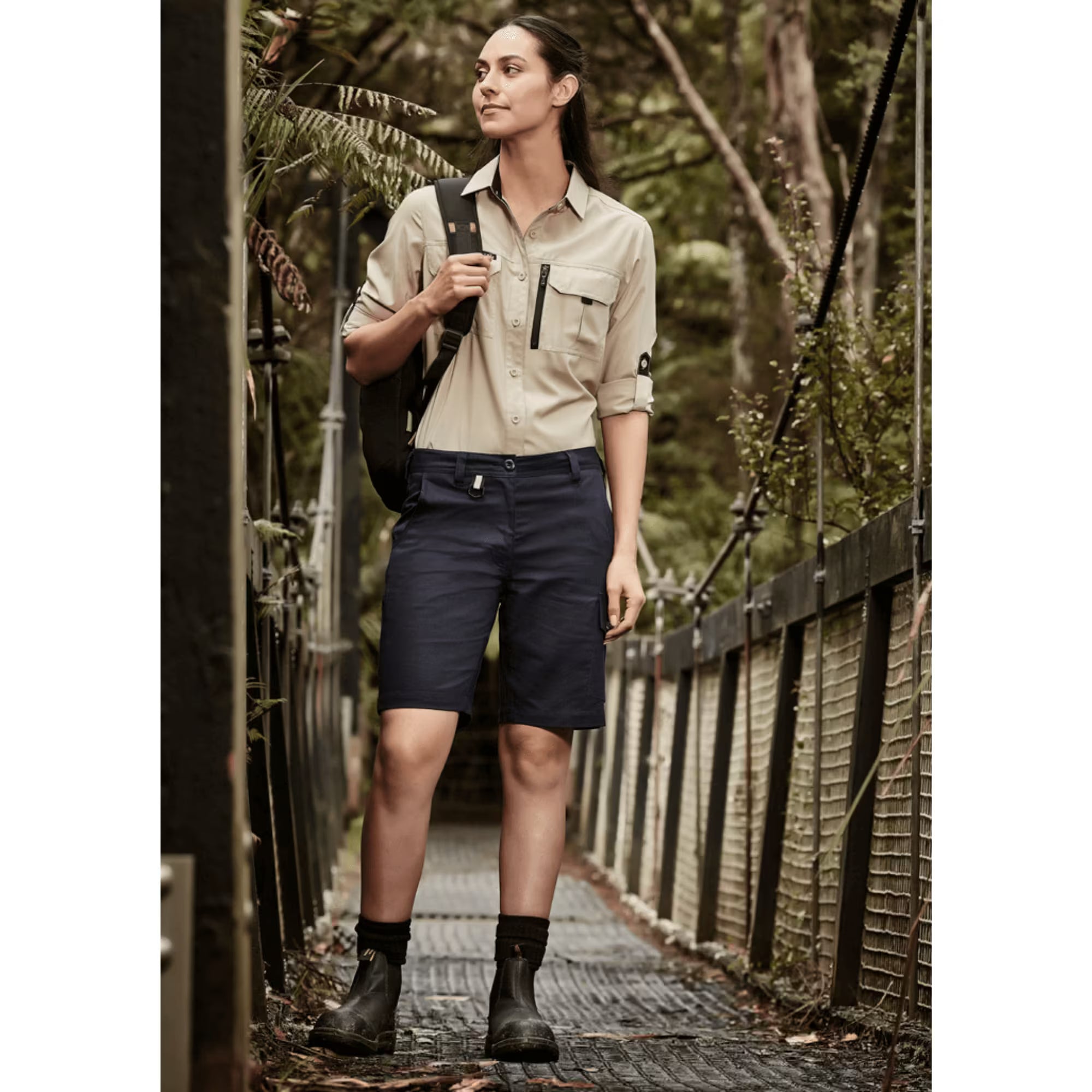 Womens Long Sleeve Outdoor Shirt - Syzmik - Product Image 2 | Uniform Link