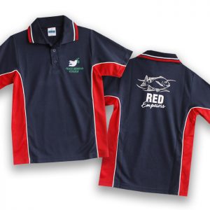 PLC Sports Polo Red Emperor