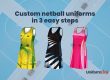 custom netball uniforms