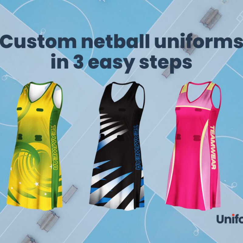 custom netball uniforms