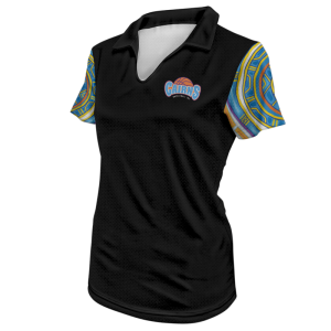 CAIRNS BASKETBALL LADIES BLACK POLO