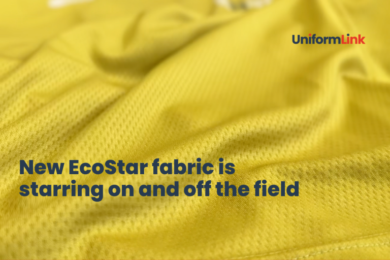 Eco star recyclable fabric New EcoStar recyclable fabric is starring on and off the field.