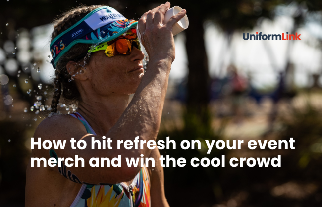 Gear up for glory with this event merch – ALTERNATIVE How to hit refresh on your event march and win the cool crowd