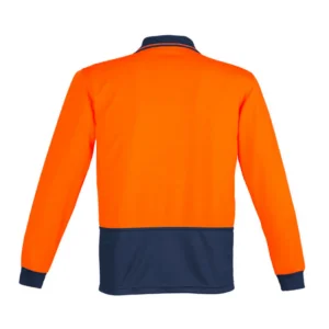 Unisex Hi Vis Basic Long Sleeve Polo - Syzmik - Featured Image | Uniform Link