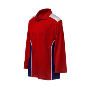 Cricket T20 Long Sleeve Polo - Featured Image | Uniform Link